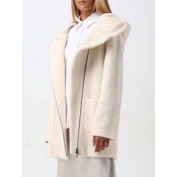 Hanita Coat Woman Butter - Picture 3 of 4